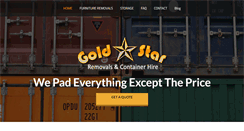 Desktop Screenshot of goldstarremovals.com.au