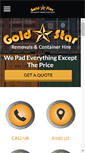 Mobile Screenshot of goldstarremovals.com.au